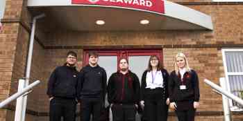 Take five for County Durham’s Seaward as it welcomes new apprentices