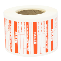 PAT testing labels | Pass, fail & printer labels | Seaward