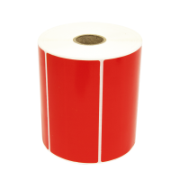 Desk Test N Tag Labels 1000 Red