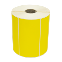 Desk Test N Tag Labels 1000 Yellow