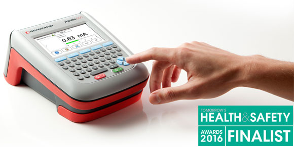 Apollo 600 PAT Tester Tomorrows Health & Safety awards 2016