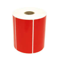 Desk Test N Tag Labels 1000 Red