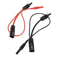 Solar Power Clamp Lead Set
